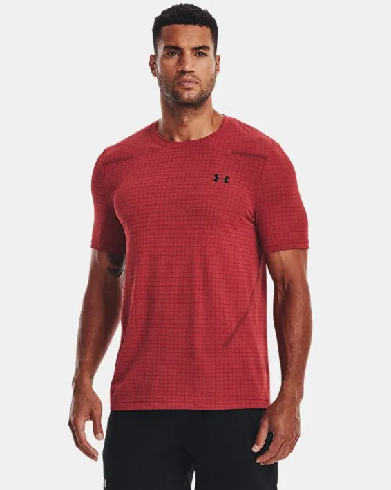 Remera de entrenamiento UA Seamless Grid para Hombre image number 0