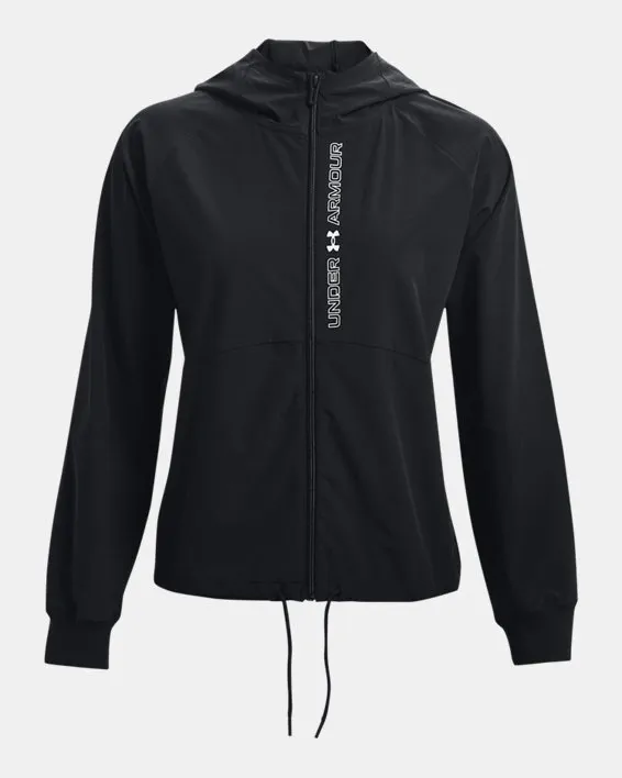 Rompeviento de Entrenamiento Woven Full-Zip para Mujer image number 3