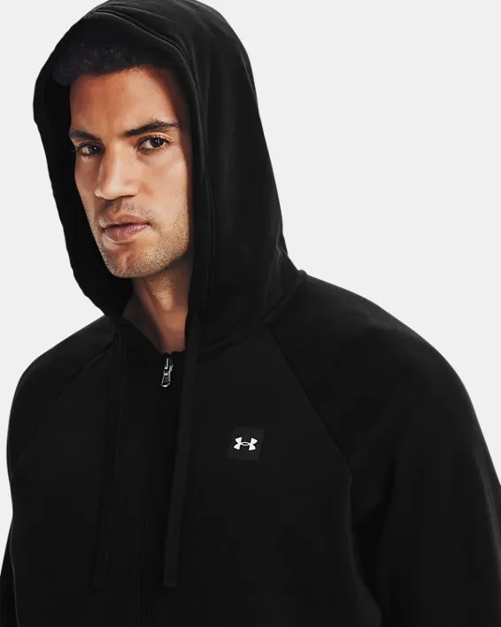 Buzo con cierre y capucha UA Rival Fleece para Hombre image number 3