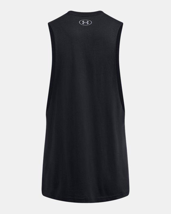 UA LEFT CHEST CUT OFF TANK image number 4