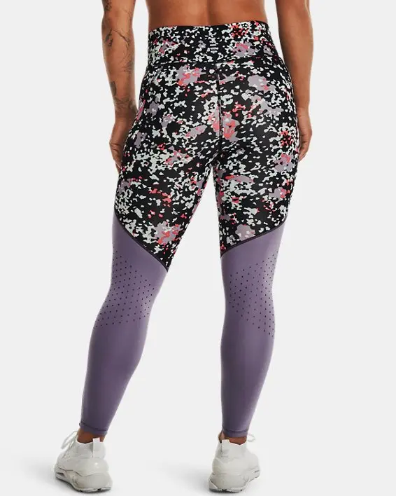 Calza tobillera UA Fly Fast 3.0 Printed para mujer image number 1