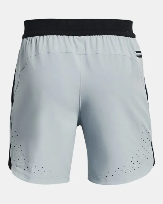 UA Peak Woven Shorts-BLU image number 6