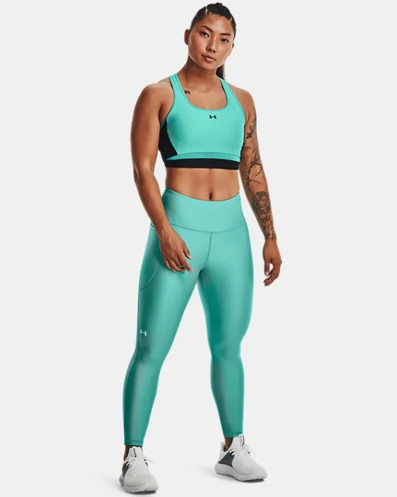 Calza larga HeatGear® Armour No-Slip Waistband Ankle para mujer image number 2