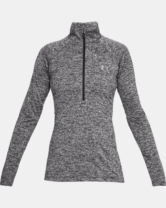 Remera Manga Larga de Entrenamiento Tech™ ½ Zip - Twist para Mujer image number 3