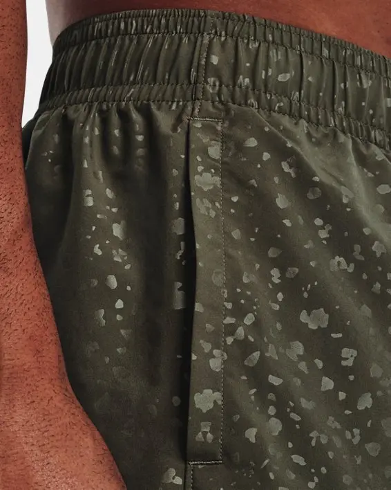 Short UA Woven Emboss para Hombre image number 4