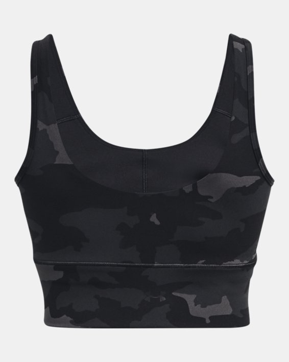  Top de entrenamiento UA Meridian Fitted Printed Crop para mujer image number 4