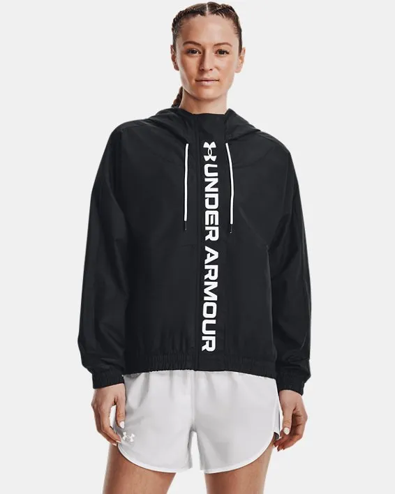 UA Rush Woven FZ Jacket image number 0
