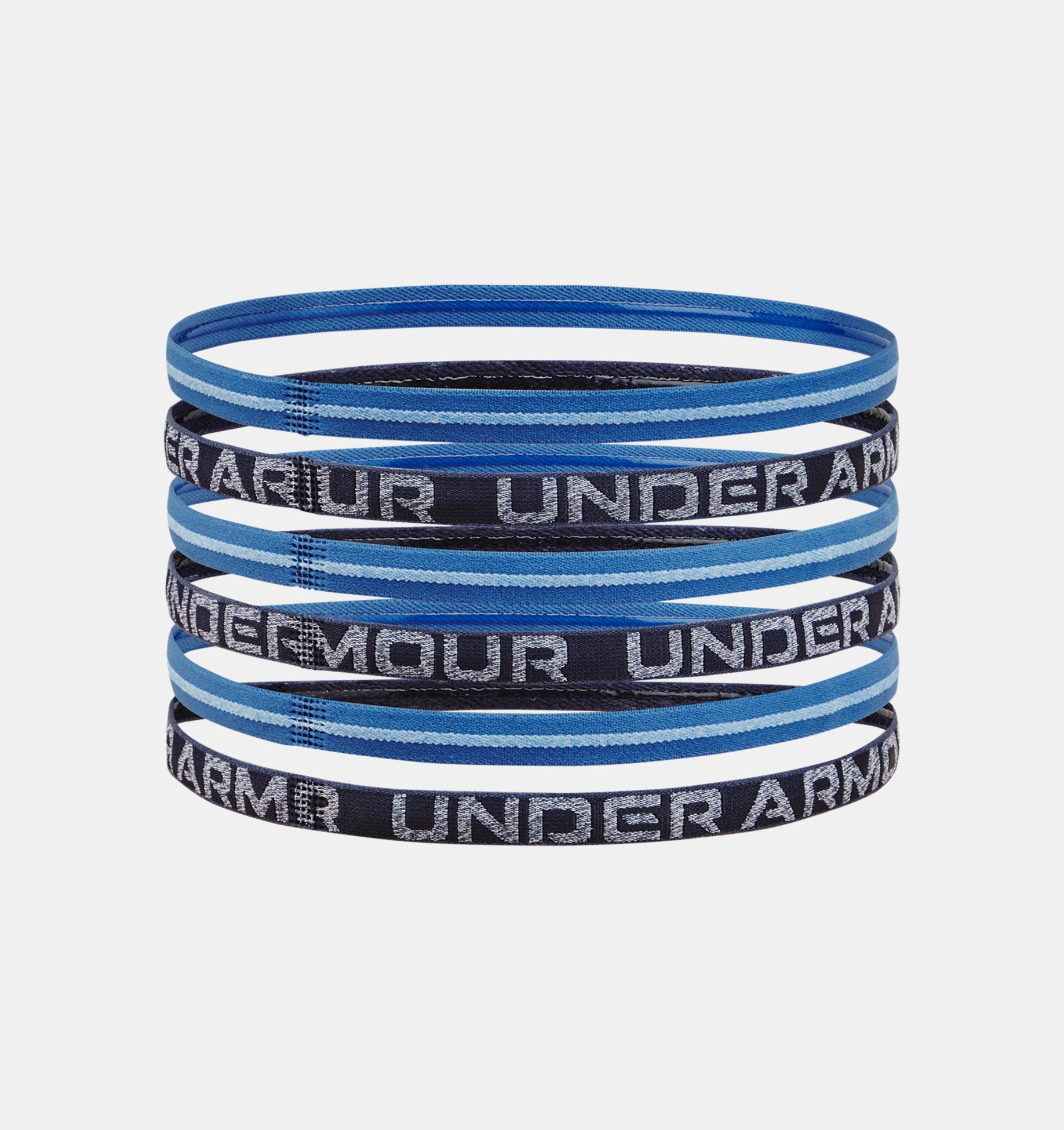 Minicintas para el pelo UA Heathered para mujer &ndash; Pack de 6 image number 1