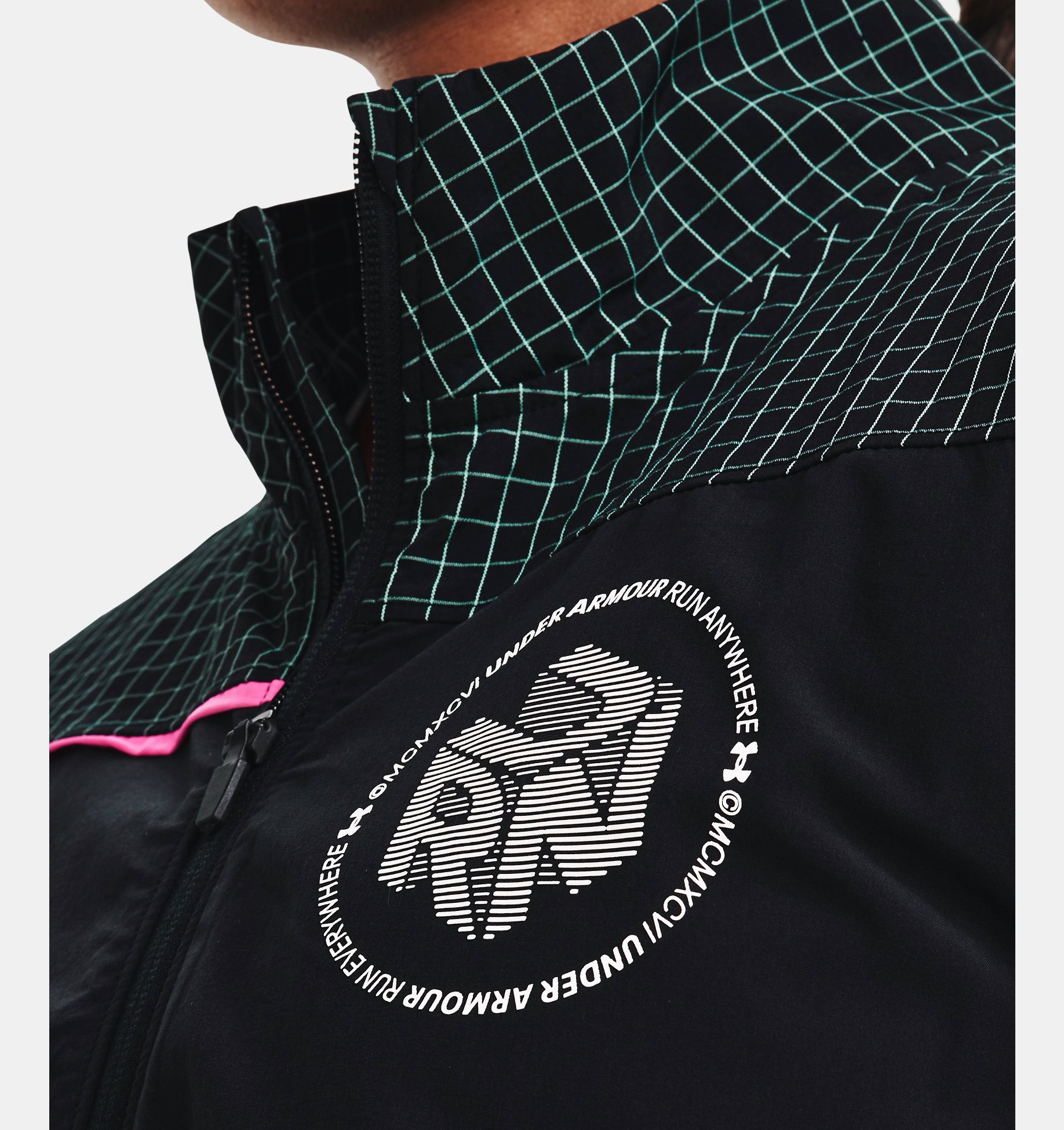 Campera Rompevientos UA Run Anywhere para mujer image number 6
