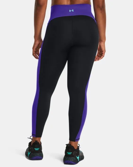 Calza de Entrenamiento Project Rock Lets Go Colorblock Ankle para Mujer image number 1