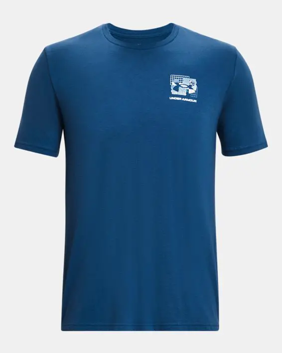 UA OUTDOOR TEAR GRID SS ARG-BLU,XL image number 4