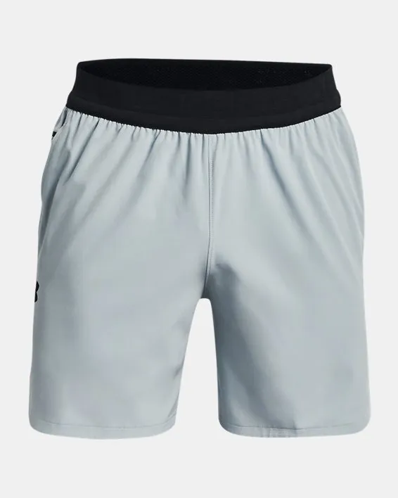 UA Peak Woven Shorts-BLU image number 5