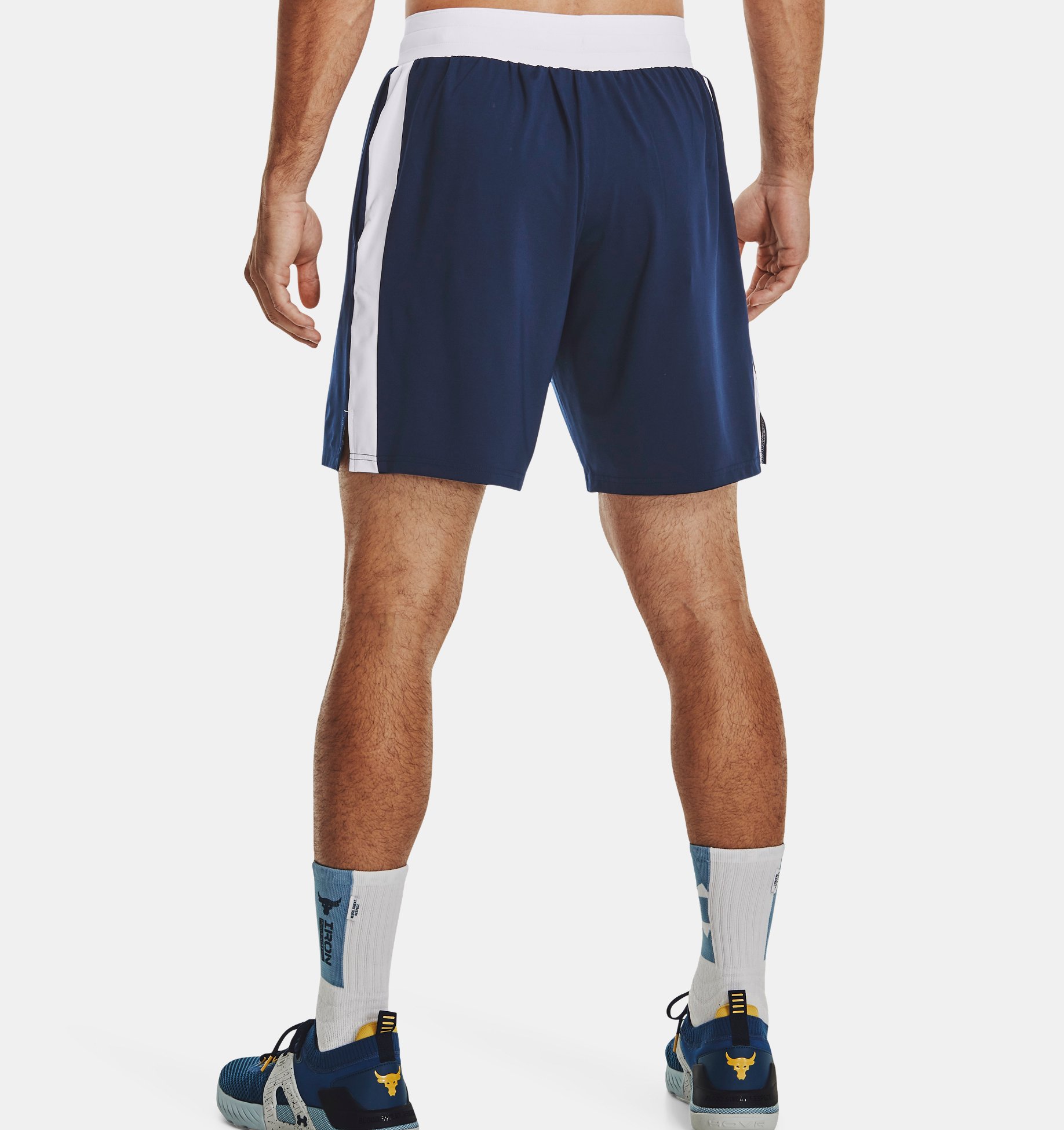 Pantalón corto UA Project Rock Boxing para hombre image number 1