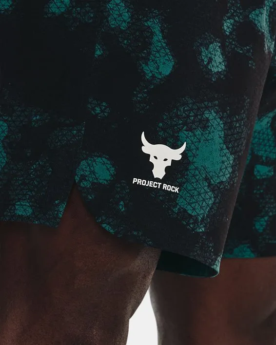 Short de Entrenamiento Project Rock Woven estampado para Hombre image number 6