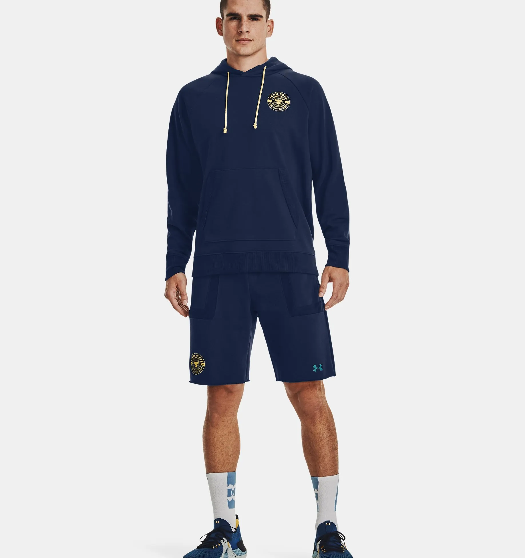 Buzo con capucha Project Rock Heavyweight Terry para hombre image number 2