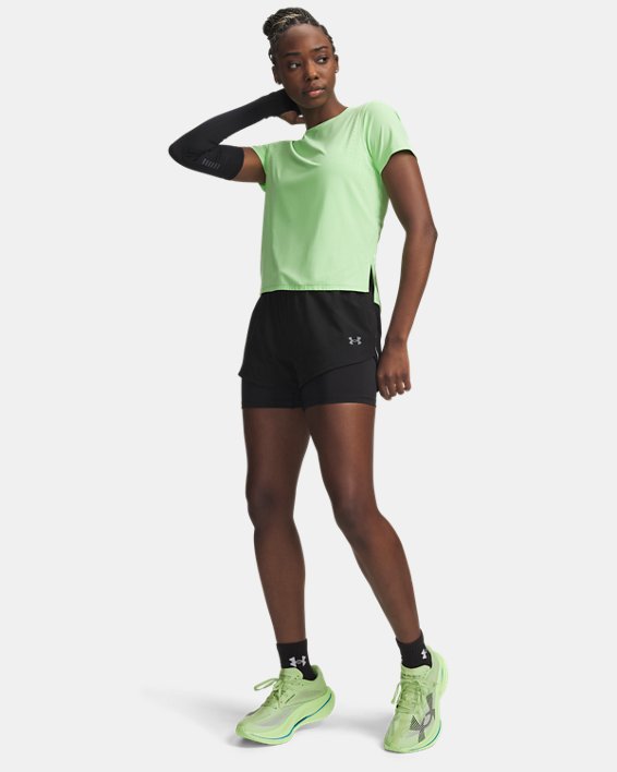 Short de Running UA Velociti Pro 4" 2-in-1 para Mujer image number 2