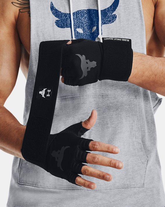 Guantes de entrenamiento UA Project Rock para Hombre image number 2