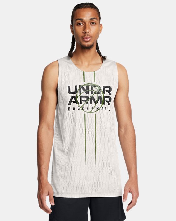 Musculosa de Basketball Zone reversible para Hombre