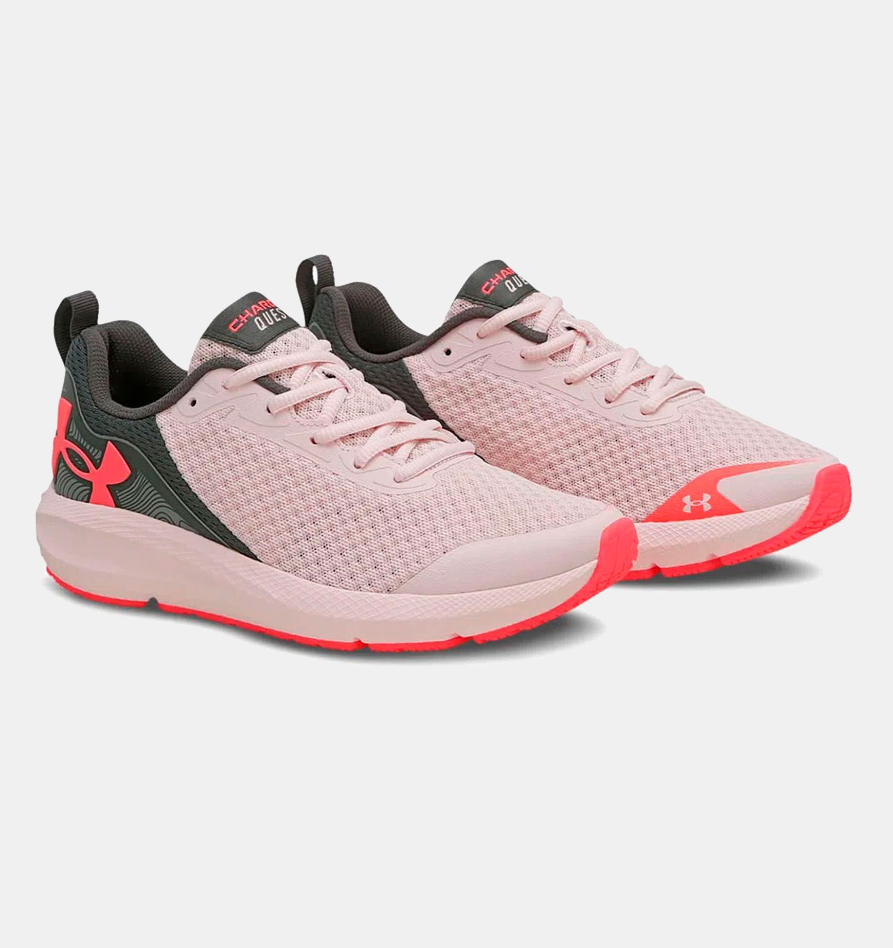 Zapatillas Running Under Armour Charged Quest Mujer Rosa