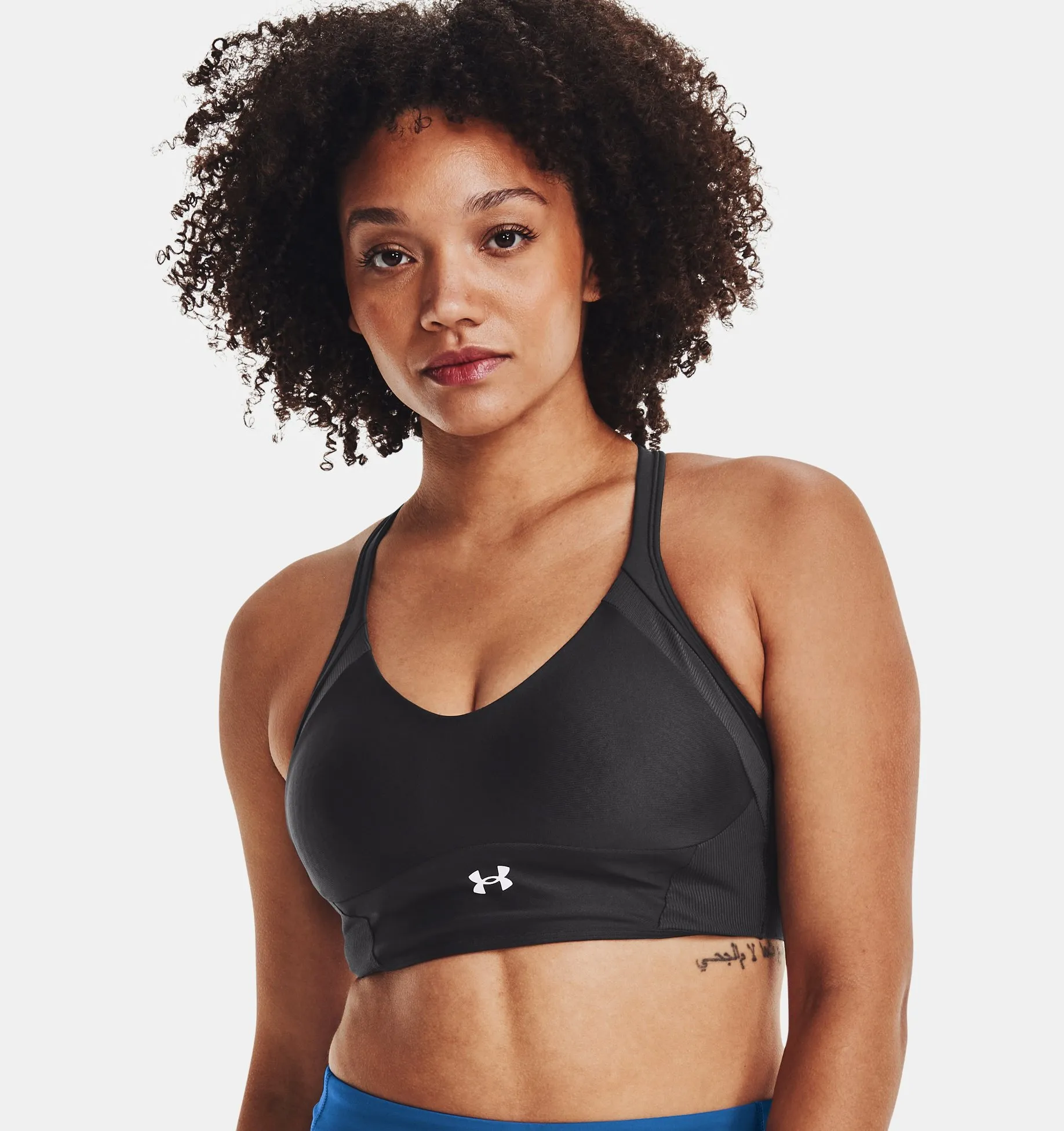 Bra deportivo UA Infinity Mid Rib para mujer image number 2