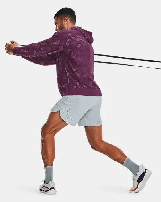 UA Peak Woven Shorts-BLU image number 2