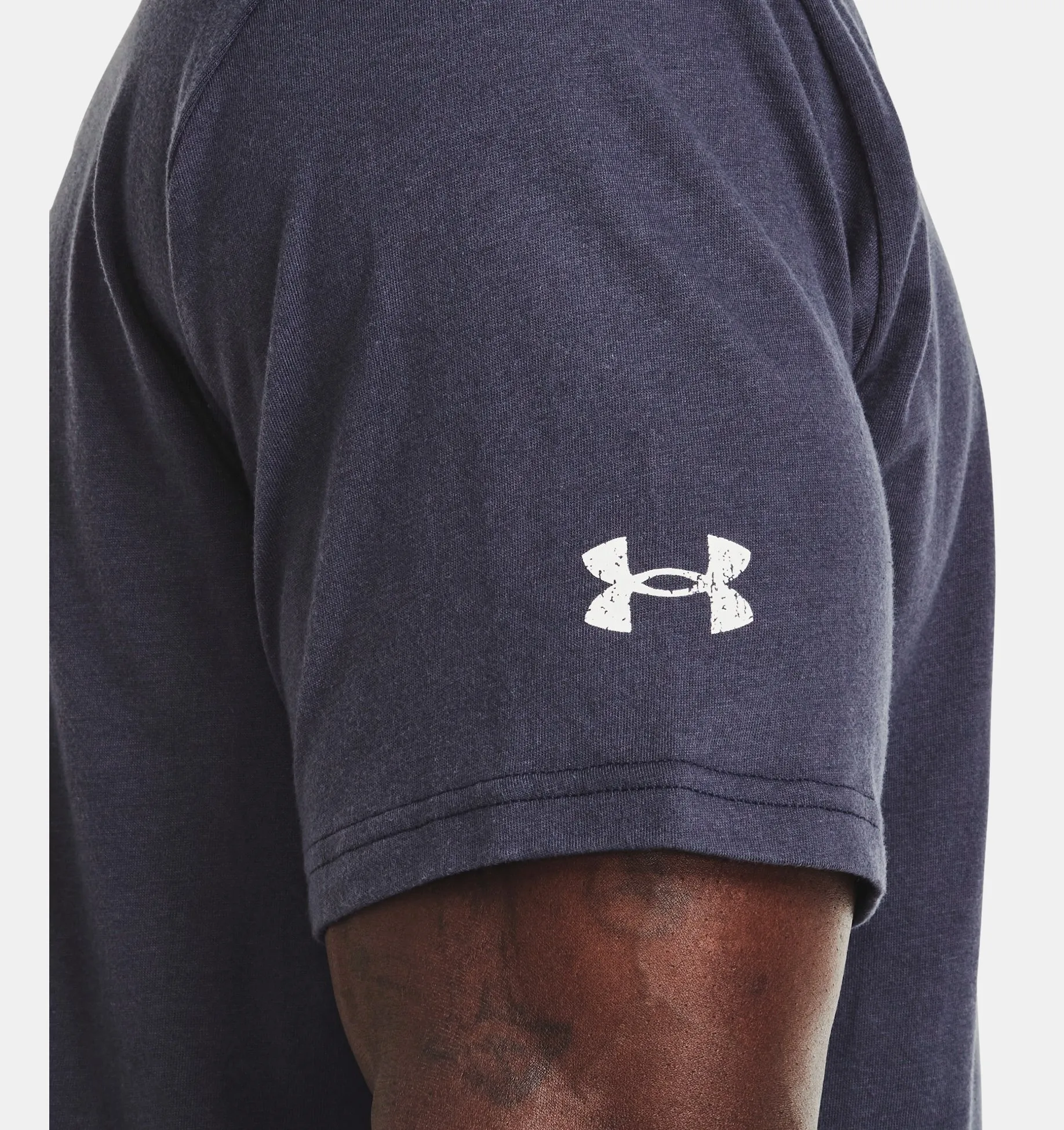 Remera de entrenamiento UA PJT ROCK BRAHMA BULL para hombre image number 3