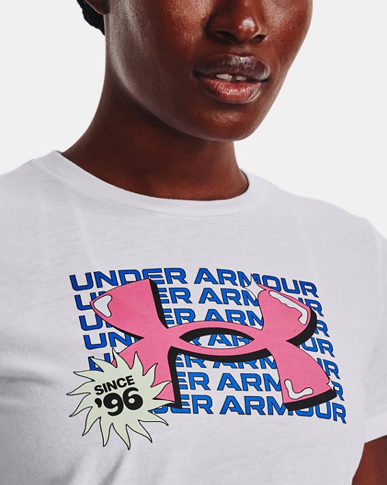 Remera UA Bold Shine Logo para Mujer image number 3