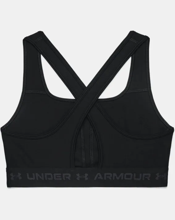 UA Crossback Mid Bra image number 6
