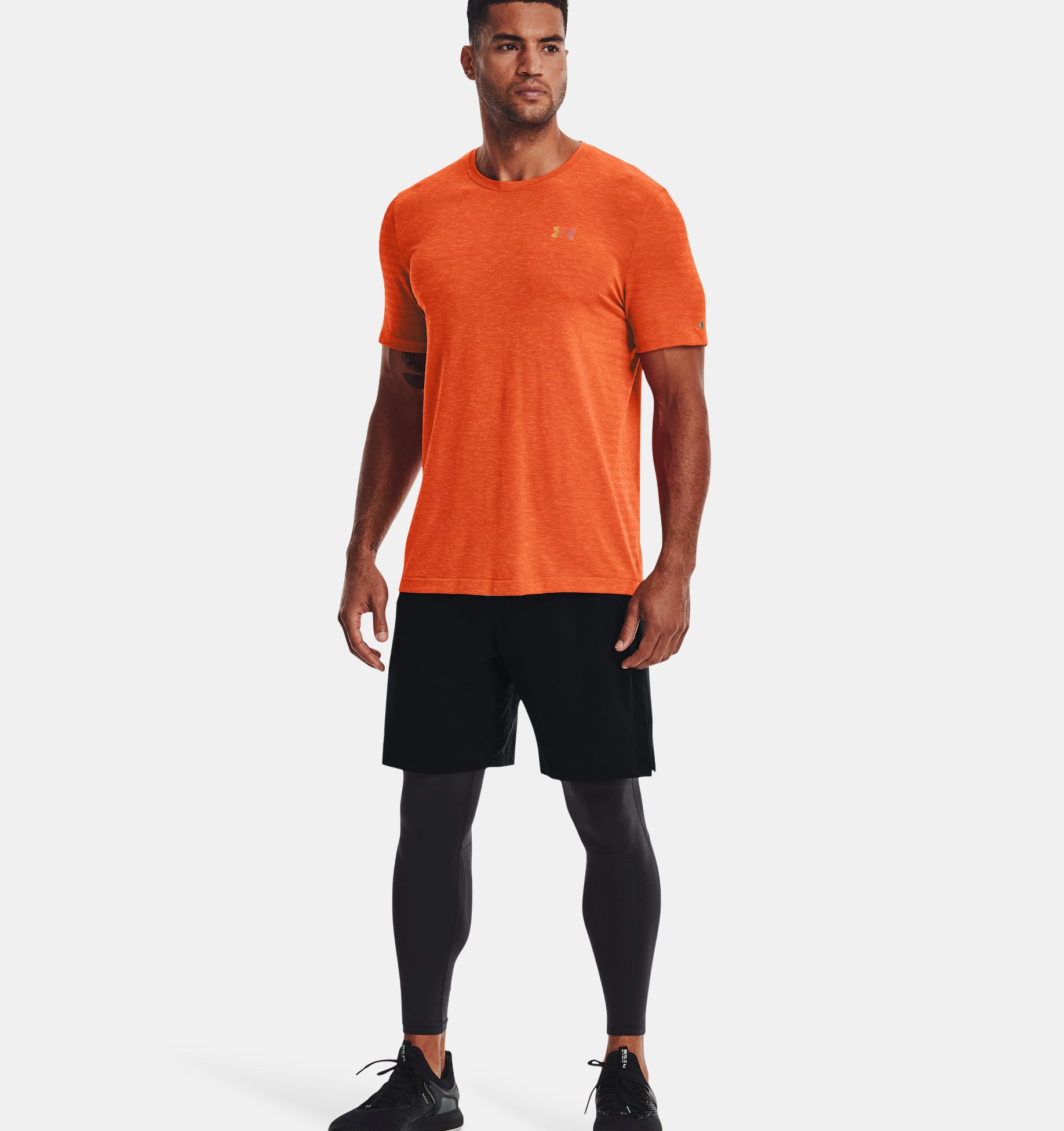 Remera UA RUSH™ Seamless GeoSport para hombre image number 2
