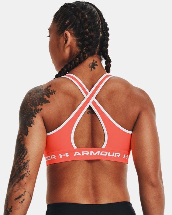 Bra deportivo de impacto medio Armour&reg; Mid Crossback para mujer image number 1