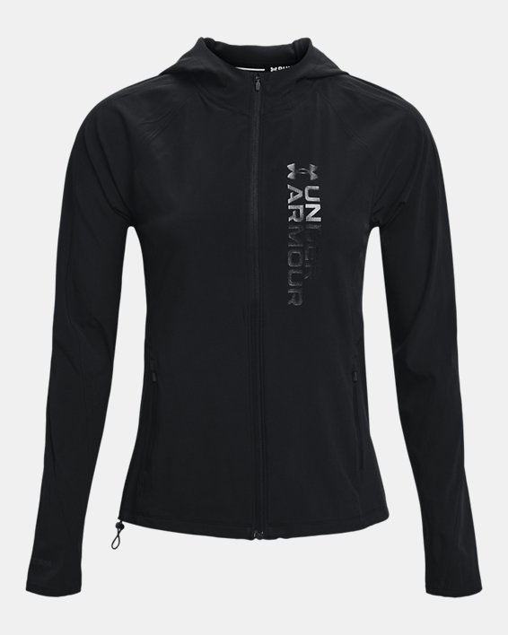 UA OutRun the STORM Jkt-BLK image number 6