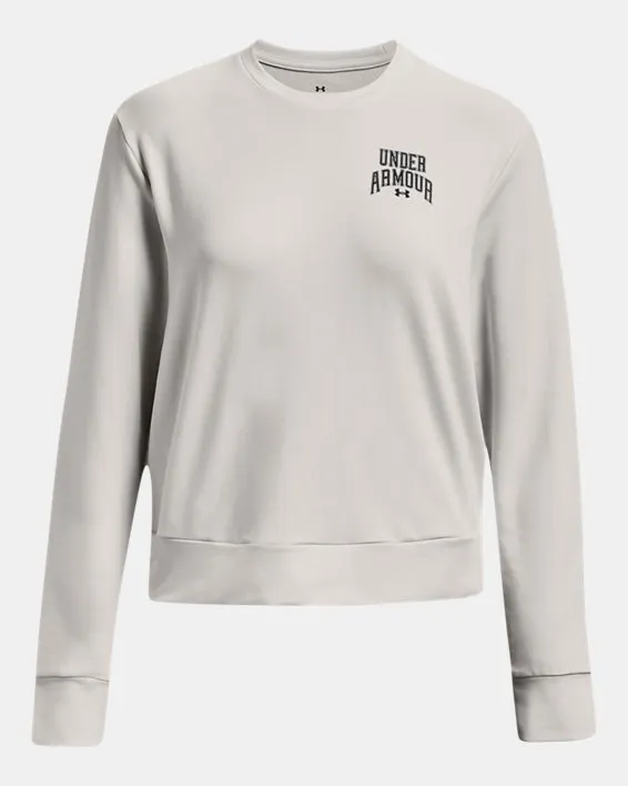 UA Rival Terry Gpc Crew image number 4