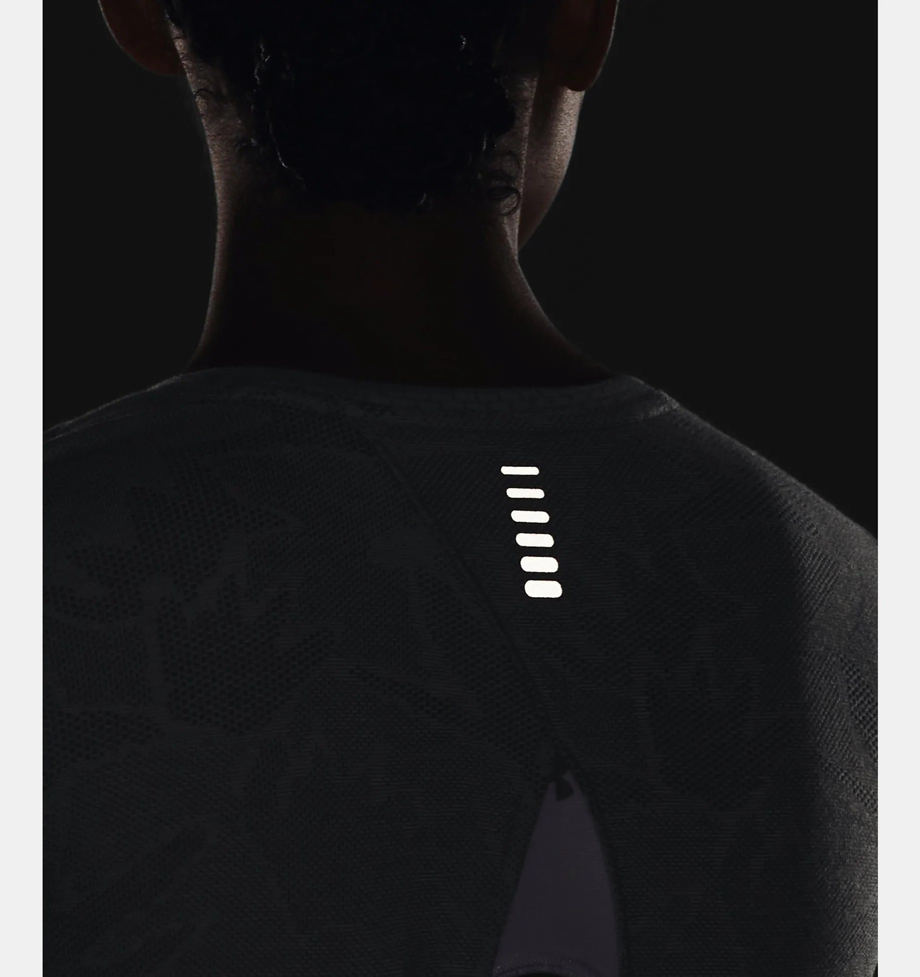 Remera de running UA Streaker SnowCloud para mujer image number 3