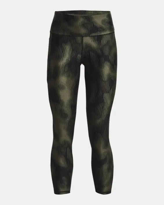 Leggings HeatGear® Armour No-Slip Waistband Printed Ankle para mujer image number 4
