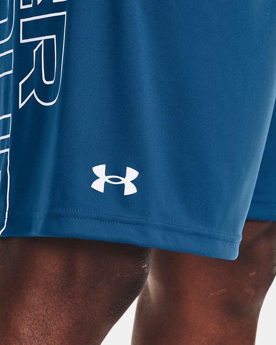 Shorts de entrenamiento UA Tech™ Wordmark Graphic para hombre image number 3