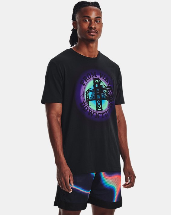 Remera de Basketball Curry Northern Lights para Hombre