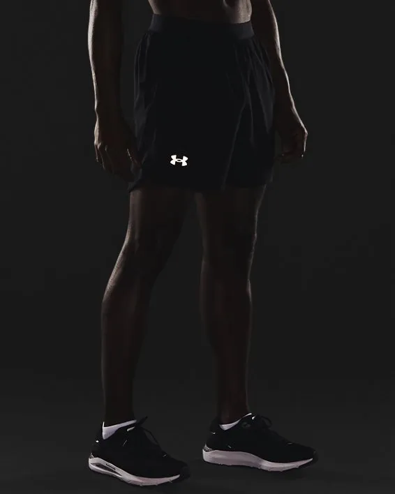 UA LAUNCH 5'' SHORT-BLK image number 3
