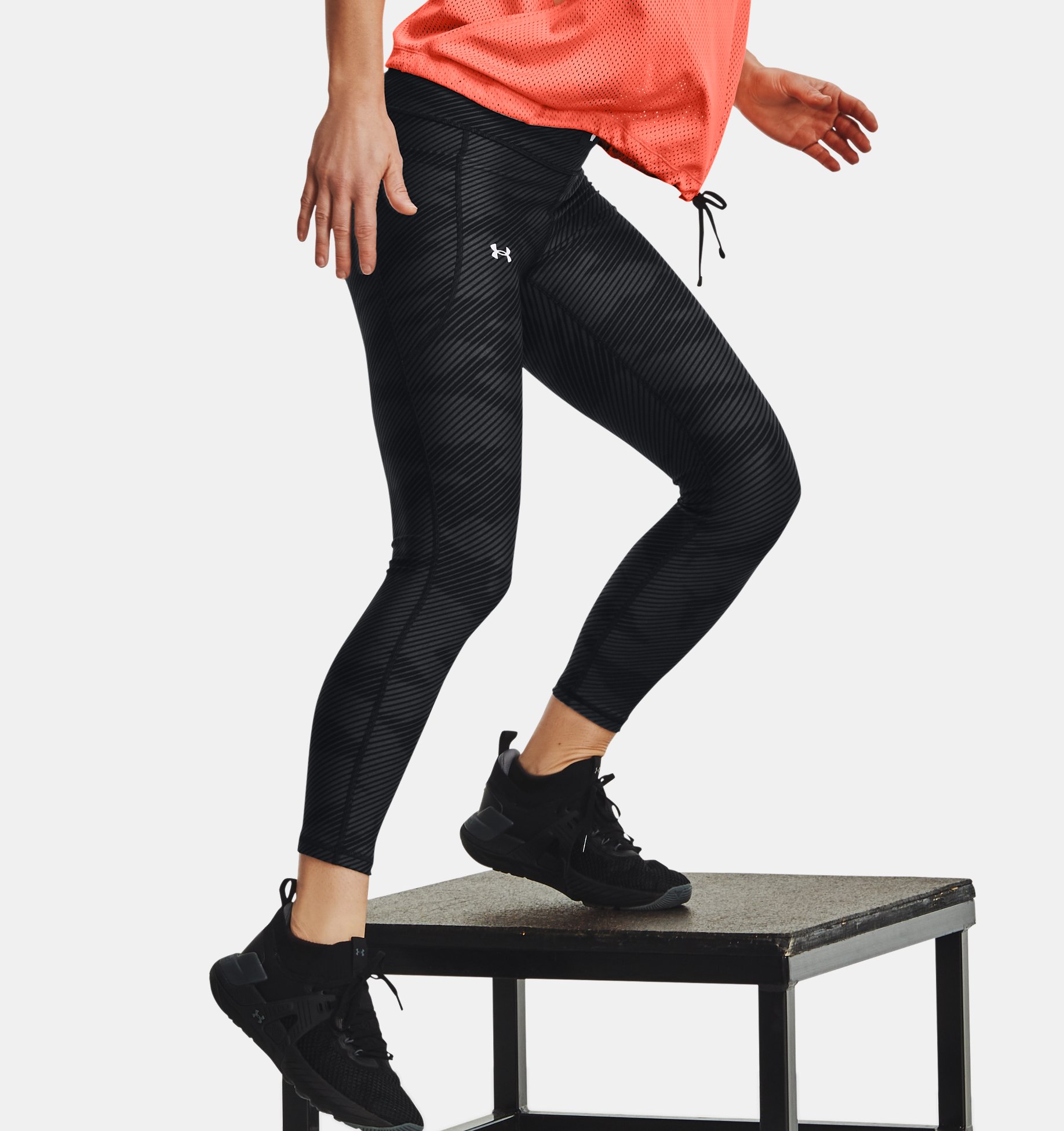Leggings Project Rock HeatGear® No-Slip Waistband Ankle para mujer