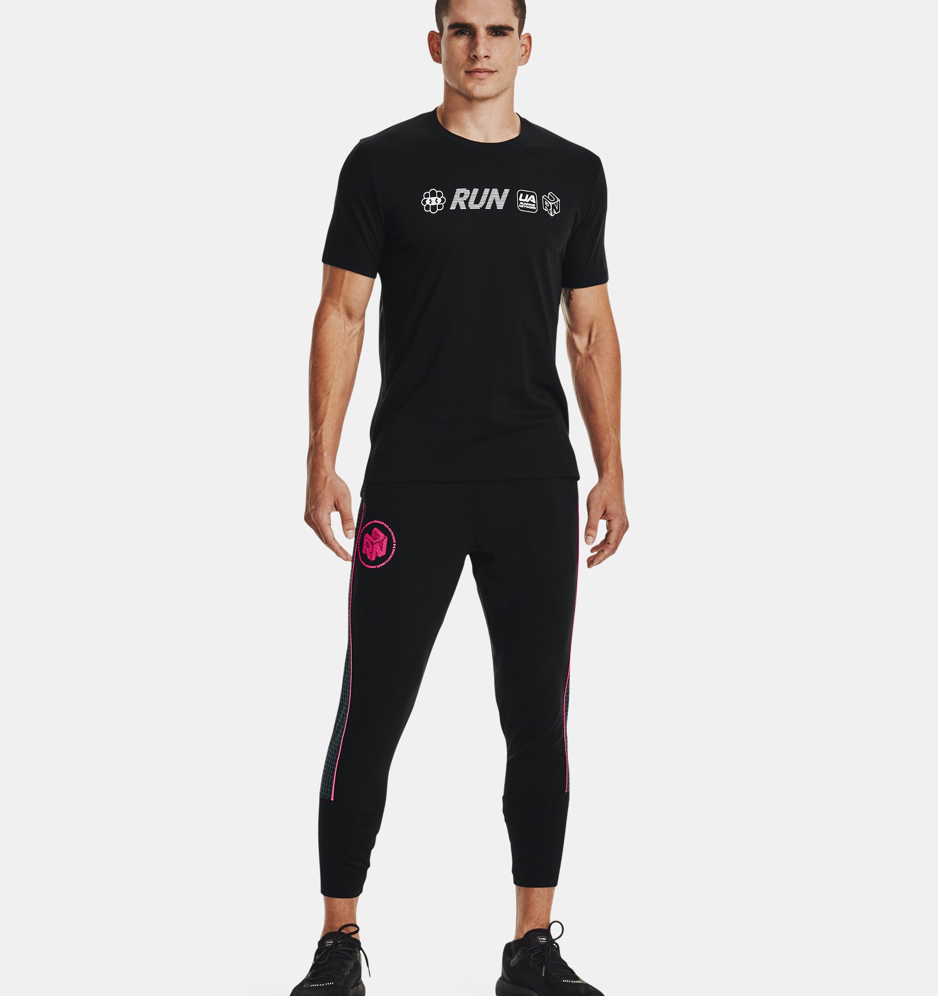 Remera manga corta UA Run Anywhere Short Sleeve para hombre image number 2