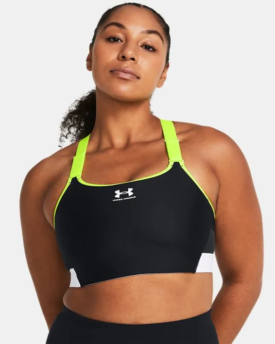 Sport Bra con bolsillos HeatGear® High para Mujer image number 3