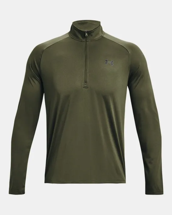 Remera manga larga de Entrenamiento Tech™ ½ Zip para Hombre image number 4