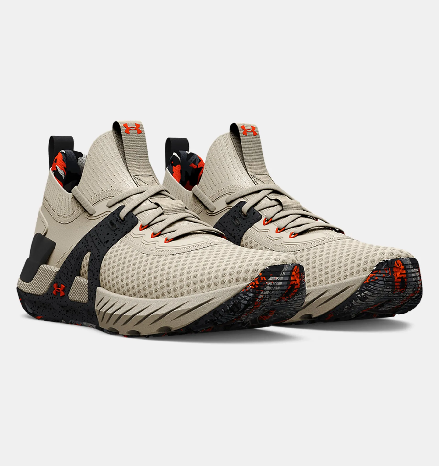 Zapatillas de entrenamiento UA Project Rock 4 Marble para hombre image number 3