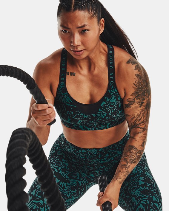 Bra deportivo UA Infinity High Print para mujer
