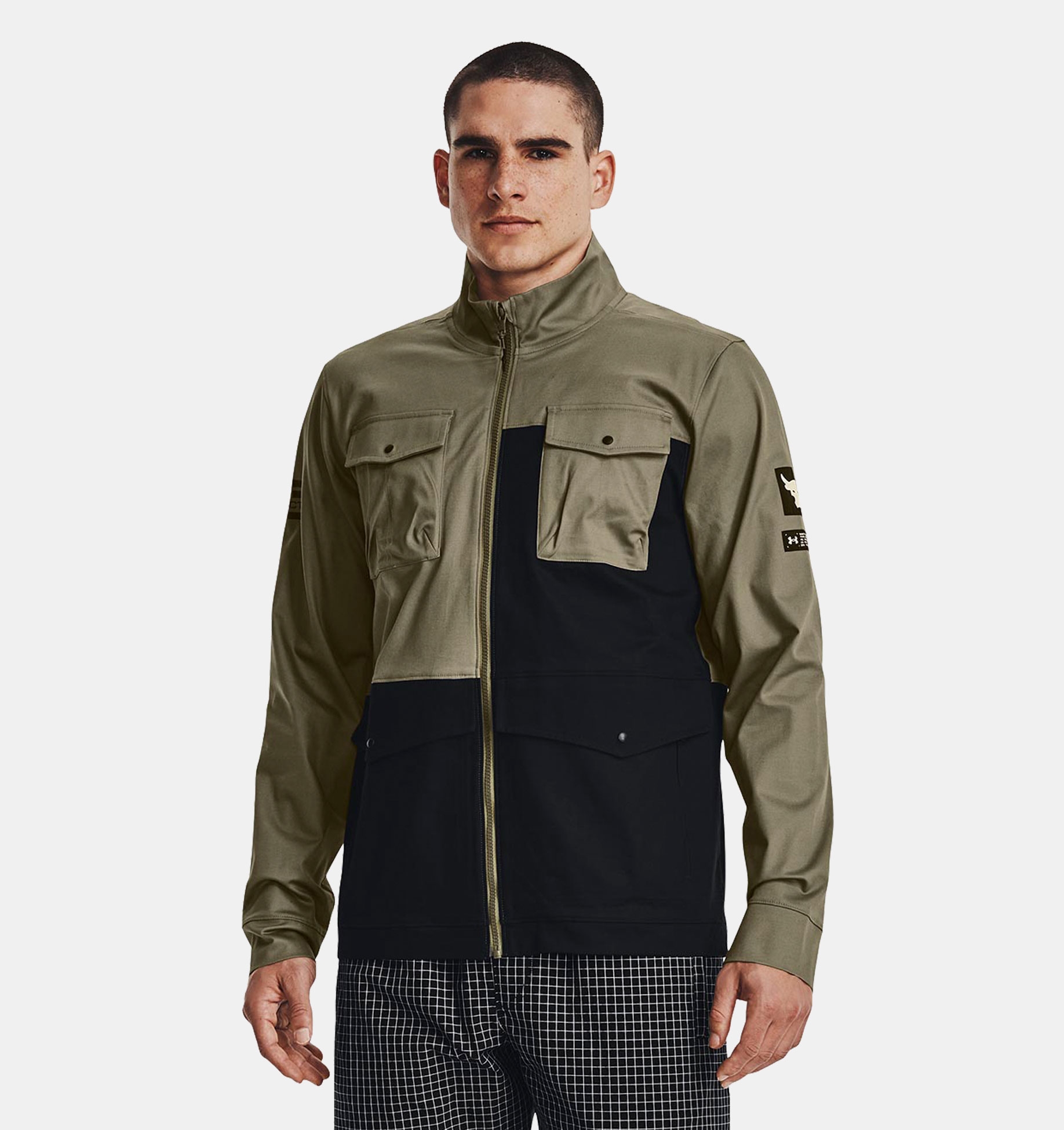 Campera con cierre UA Project Rock para hombre