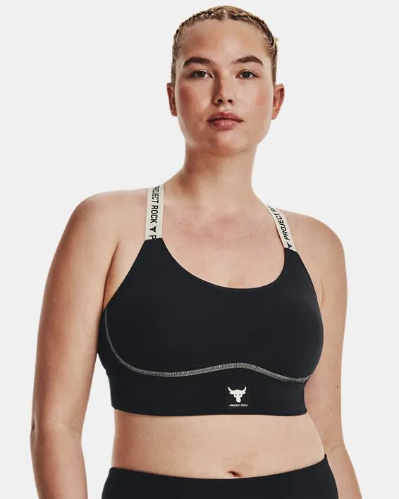 Sport Bra Project Rock Infinity Mid para Mujer image number 4