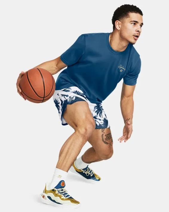 Curry Emb Splash Tee image number 2
