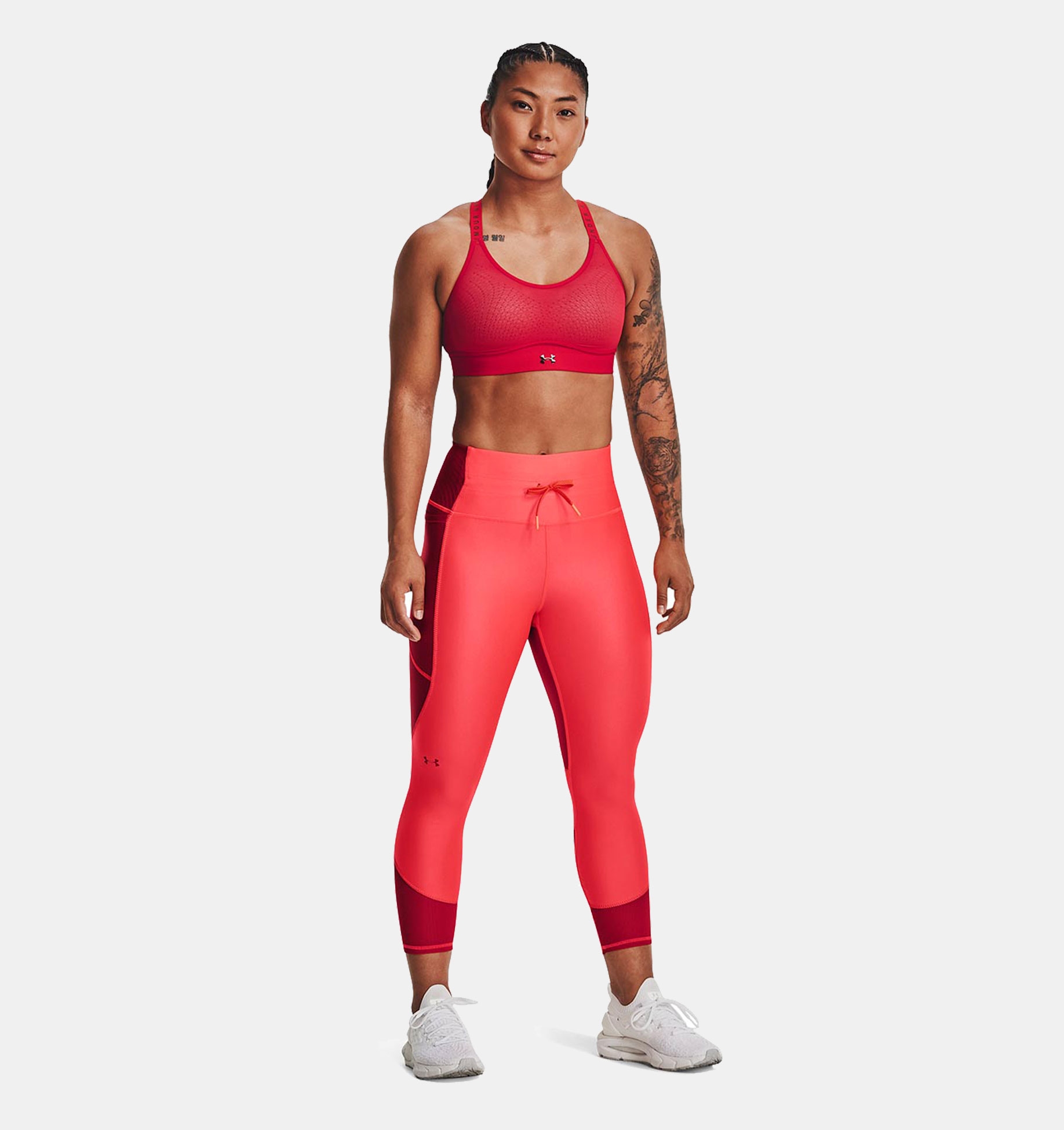 Armour 6M Ankle Leg Block-RED,XS image number 2