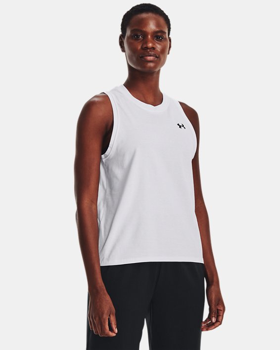 Remera de algodón UA Essential para Mujer