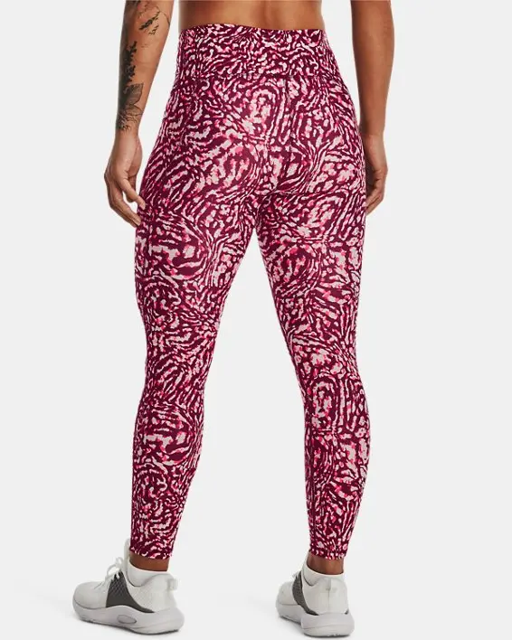 Leggings HeatGear® Armour No-Slip Waistband Printed Ankle para mujer image number 1