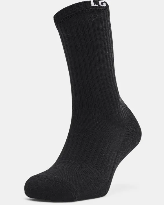 UA- CORE COTTON CREW- 3PK image number 1